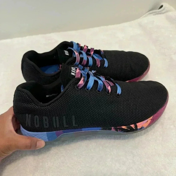 NOBULL West Coat Mesh Trainer Crossfit Athletic Shoes M 10/5 Black - Picture 13 of 13